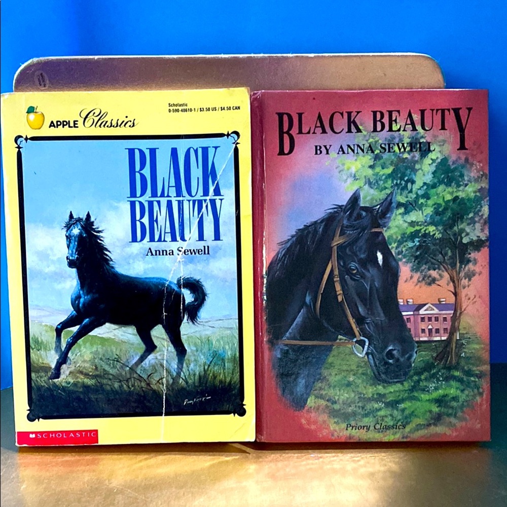 Classic Black Beauty Vintage Book Collection of 2